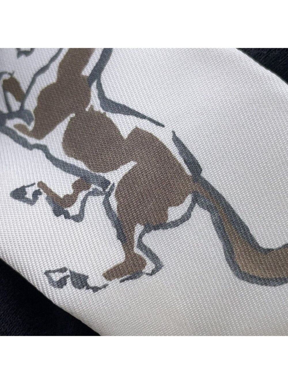 Hermes Scarf Twilly Horse Chevaux en Erte Silk Twill Autumn - Picture 5 of 10